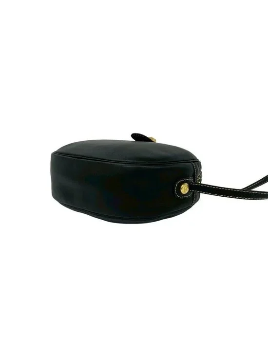 Dior Box Vintage CD Logo Leather Mini Shoulder Bag Pochette Black - Picture 8 of 10